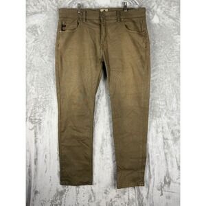 Legacy Edition Men's Khaki Straight Leg Casual Pants Size 38x32